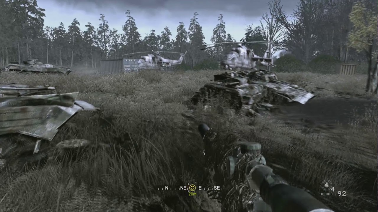 Call Of Duty 4 Modern Warfare - Act II All Ghillied Up - Xbox 360