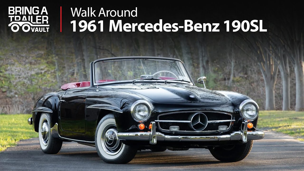 1961 Mercedes Benz 190SL Walk Around | Bring a Trailer