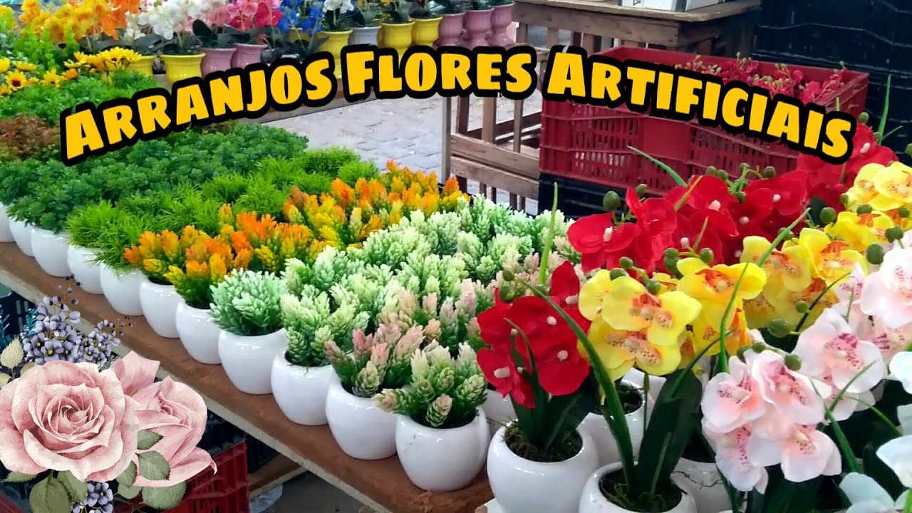 FEIRA DE CARUARU PE | Arranjos De Flores Artificiais 🌻🌷