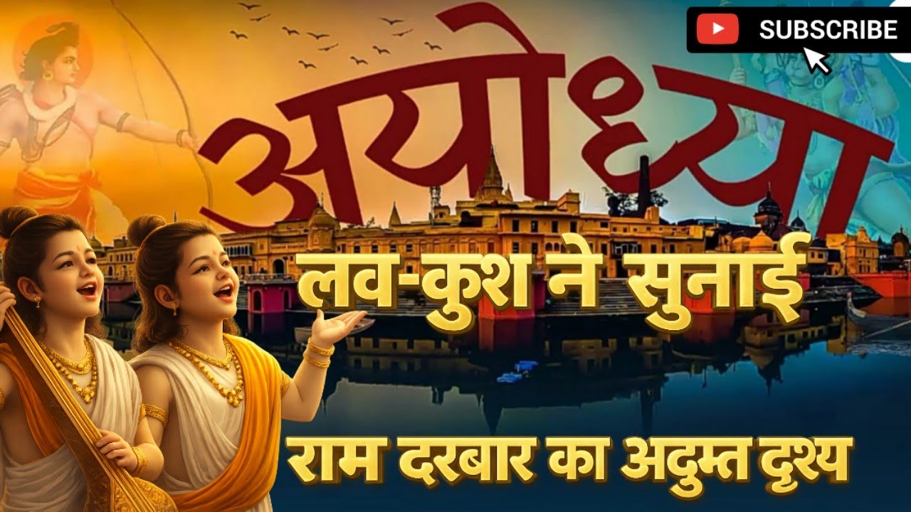 लव-कुश ने सुनाई रामायणराम दरबार का अद्भुत दृश्य | Ram Darbar | Ram Bhajan 2026 #viral #ram #ramayan