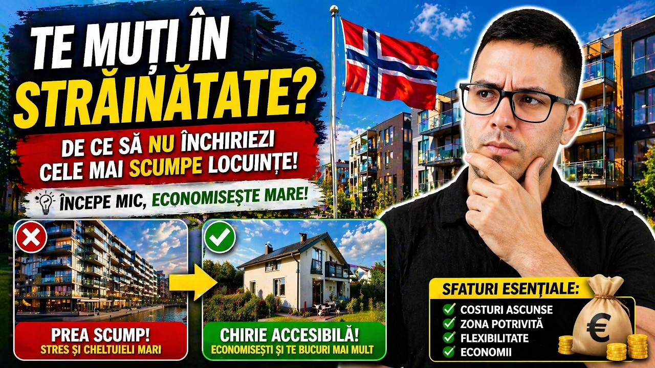 Prima chirie în Norvegia: Sfaturi top pentru închirierea unei case într-o țară nouă 🏠🌍❤️