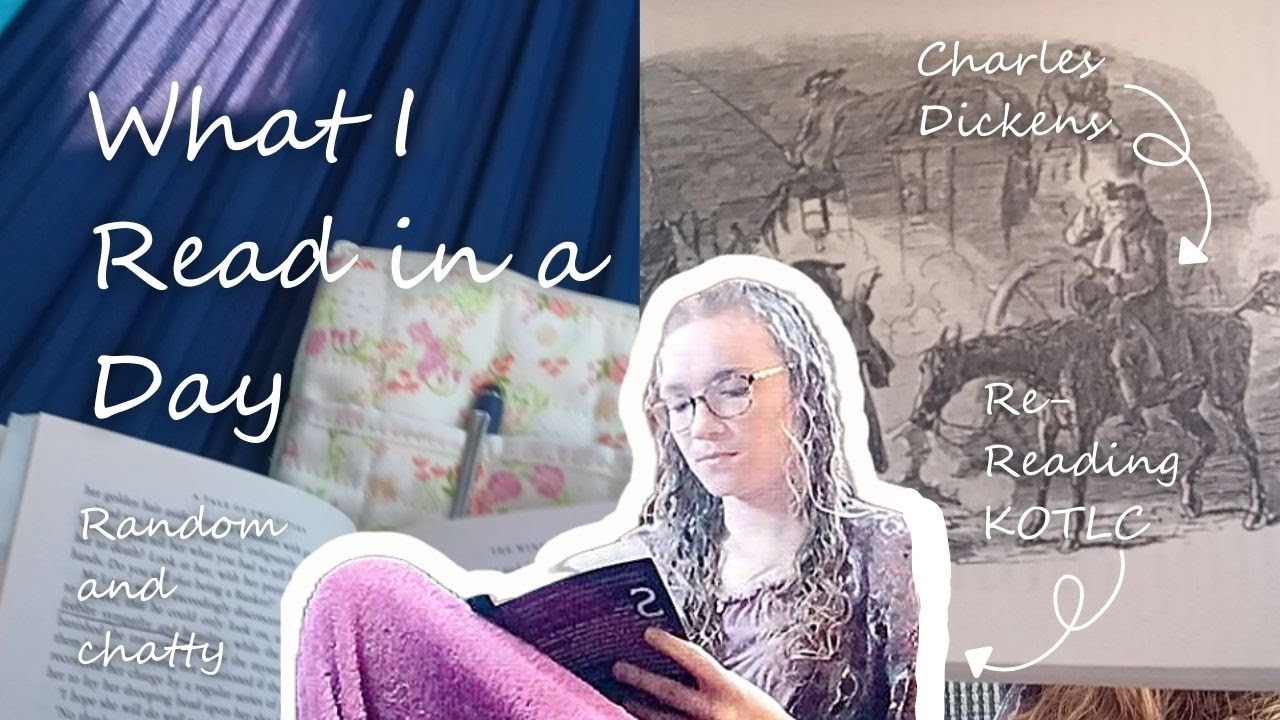 A Chatty VLOG where I show you WHAT I READ IN A DAY 📖🍵✨💟