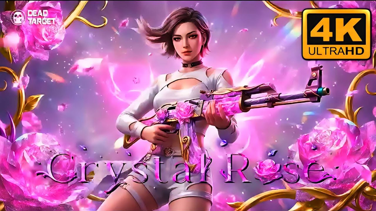 crystal rose gun set | dead target zombie 