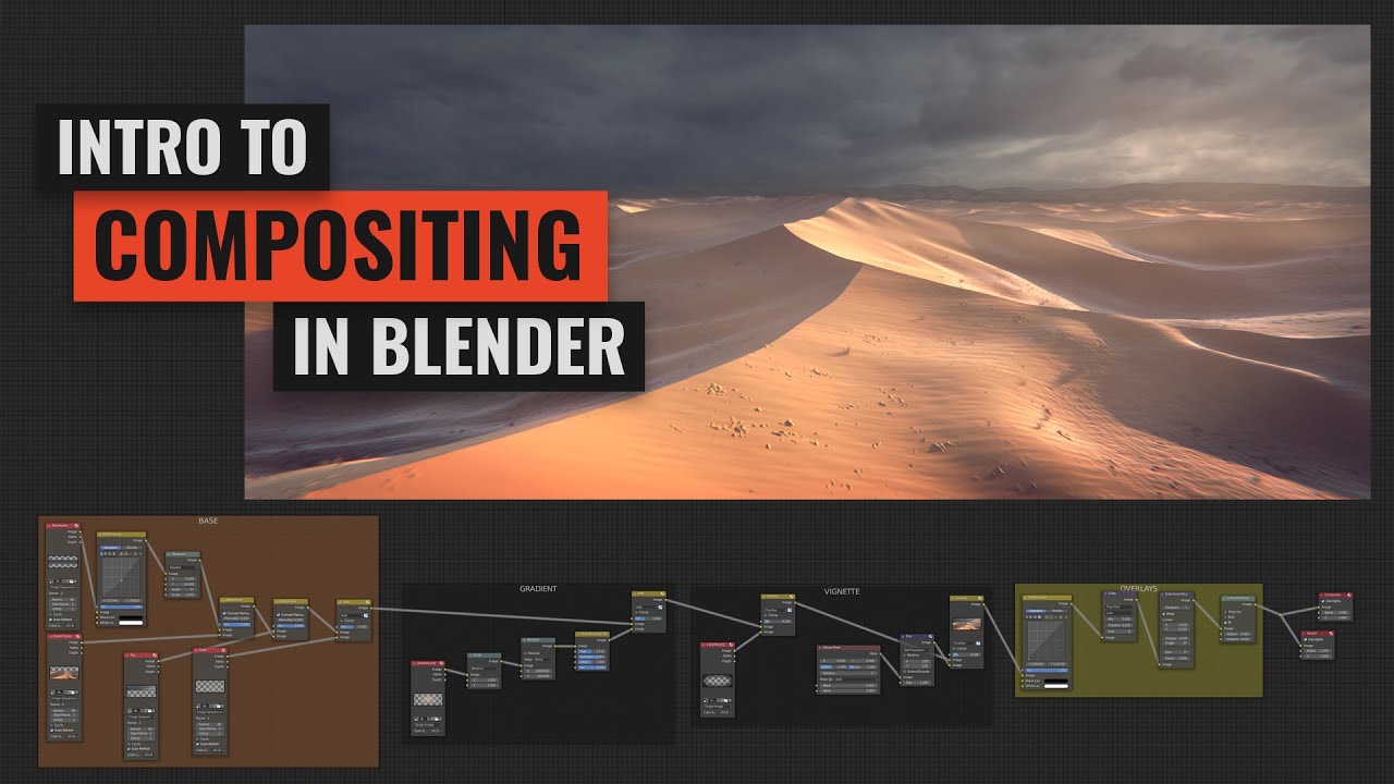 Введение в композицию в Blender