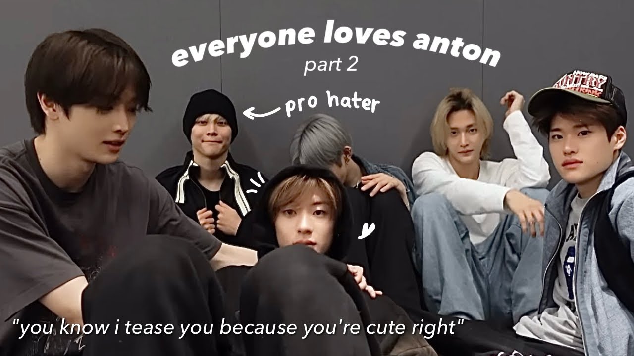 everyone loves anton pt.02 (RIIZE adoring and teasing 🦕, wonton + anton learning to fight back)
