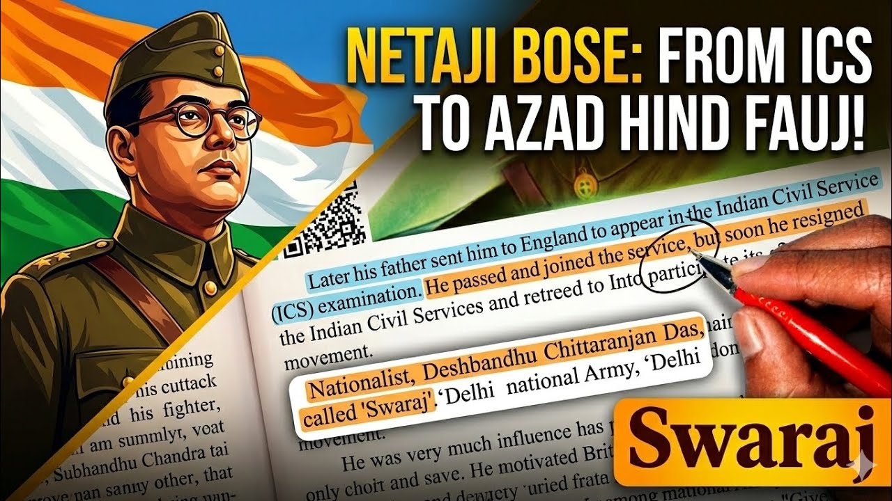 🔴 Netaji Subhas Chandra Bose Biography in Hindi | सुभाष चंद्र बोस का जीवन परिचय | Freedom Fighter 🇮🇳