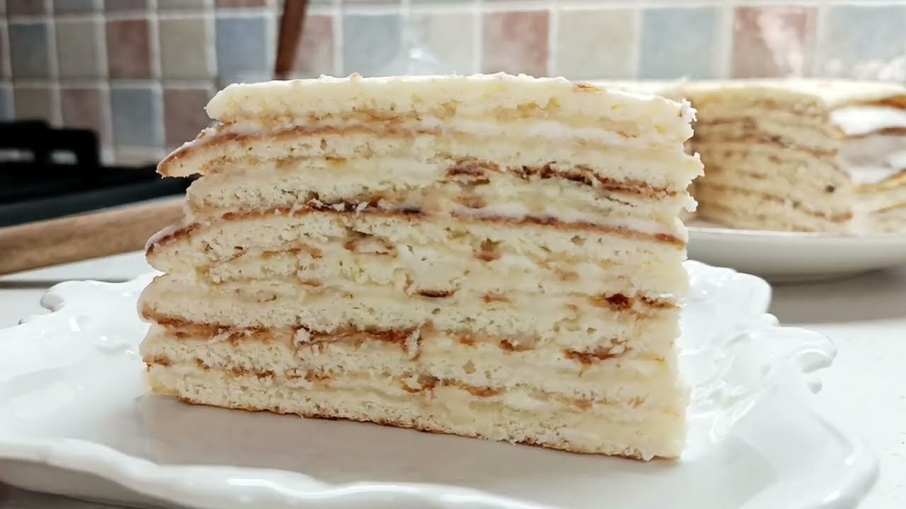 Всего 3 ингредиента на сковороде, и какой вкусный торт 