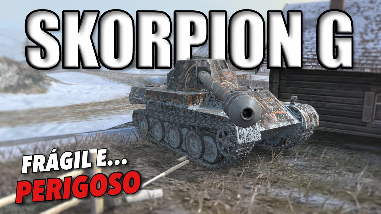 COMO JOGAR DE SKORPION G | MORTAL NAS MÃOS CERTAS! | World of Tanks Blitz
