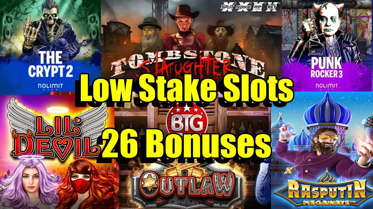 Wednesdays Slot Session, Lil Devil, Outlaw, The Crypt2, Punk Rocker3 & So Much More