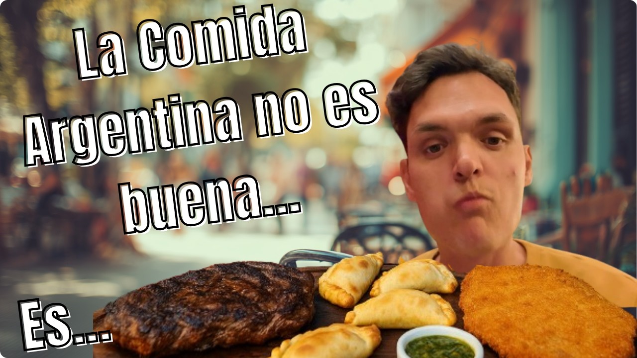 La comida ARGENTINA me decepcionó 🇦🇷😱 y te cuento por qué 🍖💃... no es lo que piensas