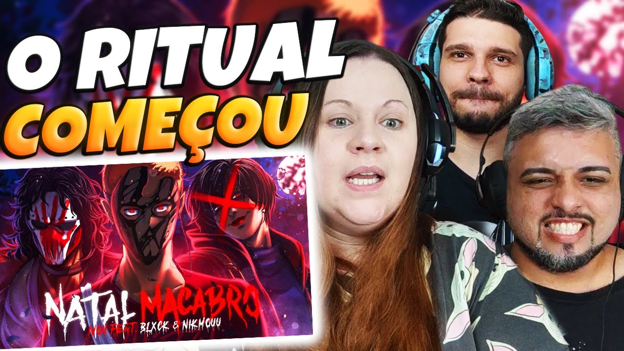 Natal Macabro | Slashers (Ordem Paranormal) | Ivou ft. ‪blxck ‪+ nikmouu | FAMILY REACTS ‬