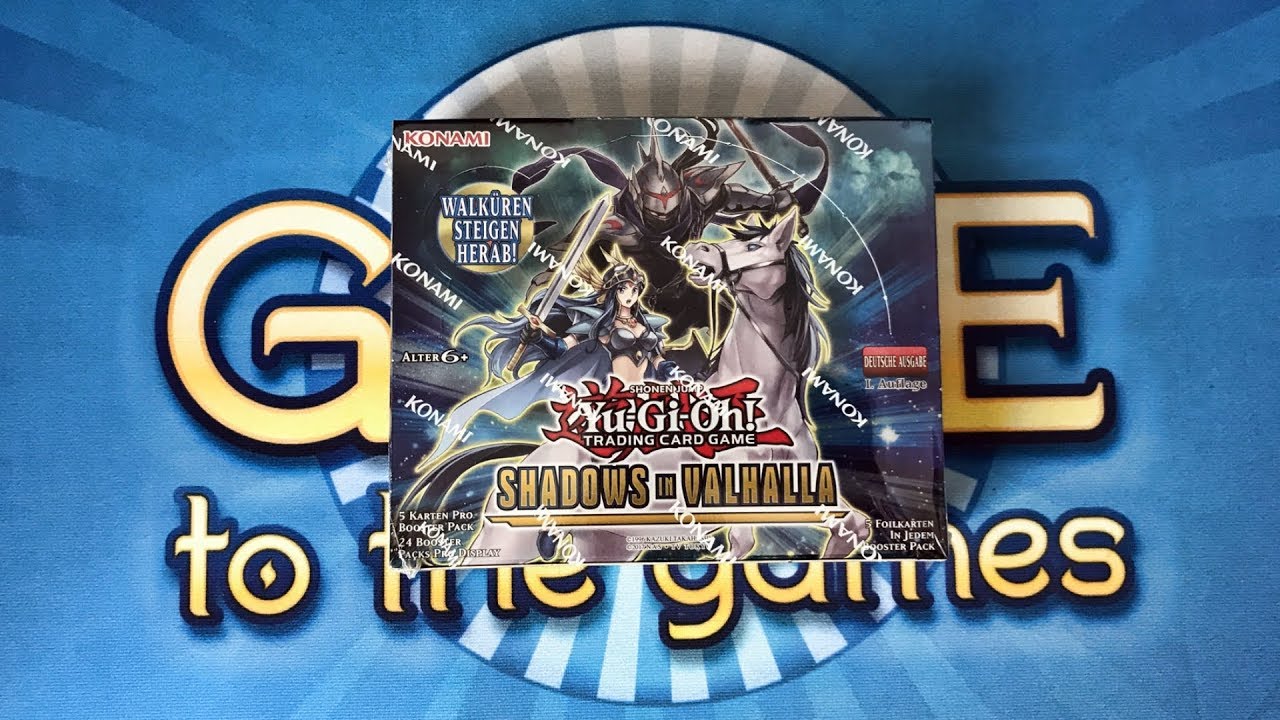 Shadows in Valhalla Display Opening/Unboxing Yugioh Karten