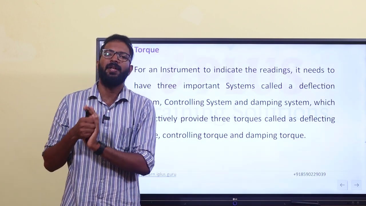Legal Metrology Inspector | Basics of Electronic Measurement System | Indicating Instruments   Part1