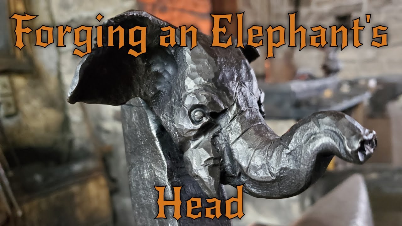 Forging an Elephant's Head - Chess Set 2020