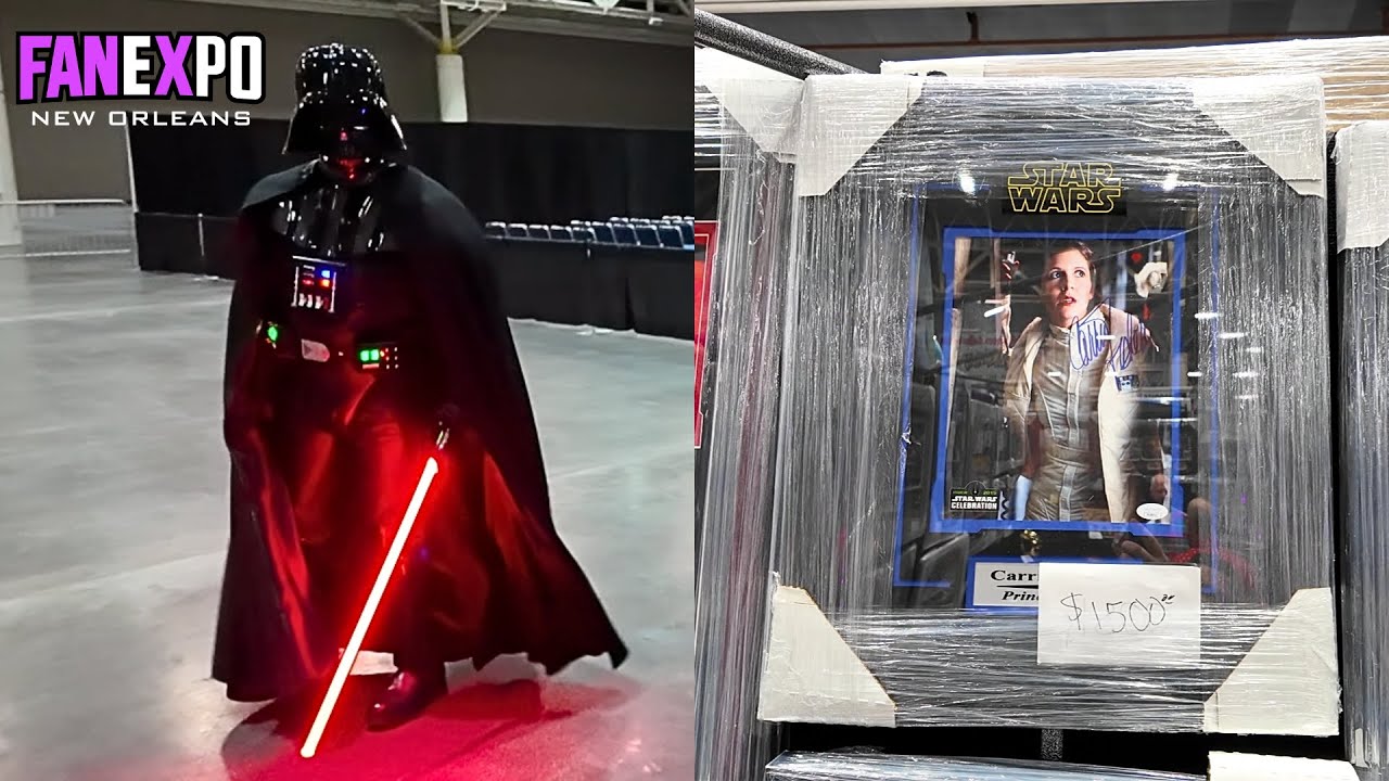 Охота на персонажей «Звездных войн» на выставке Fan Expo New Orleans 2026
