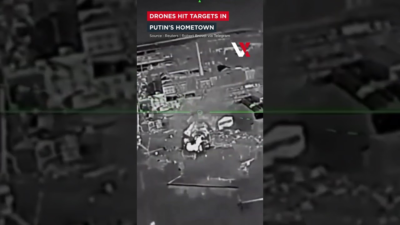 Ukraine Strikes Deep Into Russia? Drone Footage Shows Attack On Kronstadt Naval Base | VERTEX