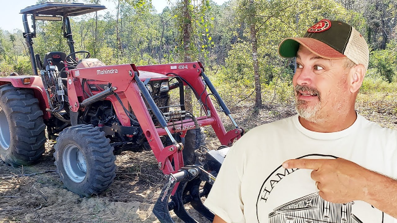 HOW TO CLEAR LAND With A Farm Tractor | Plus + CAMO DREAMS