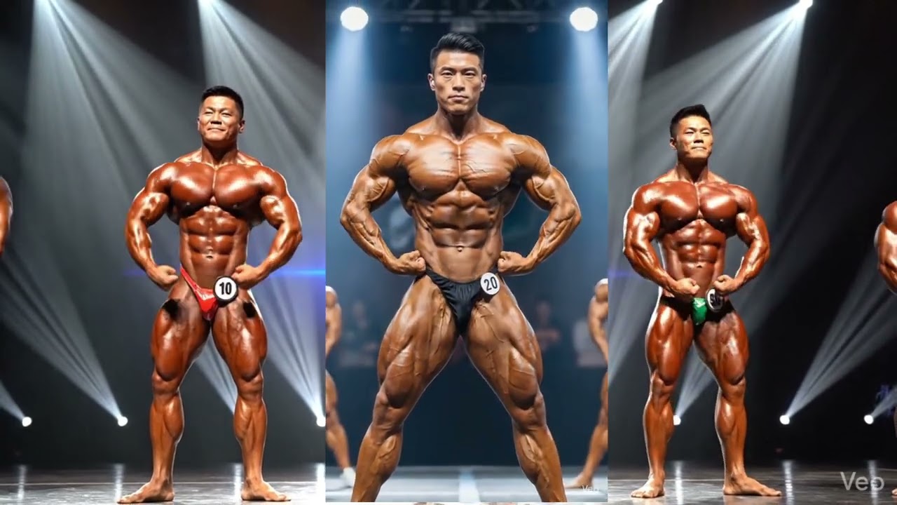 Asian Bodybuilders Turning Muscle Into Art