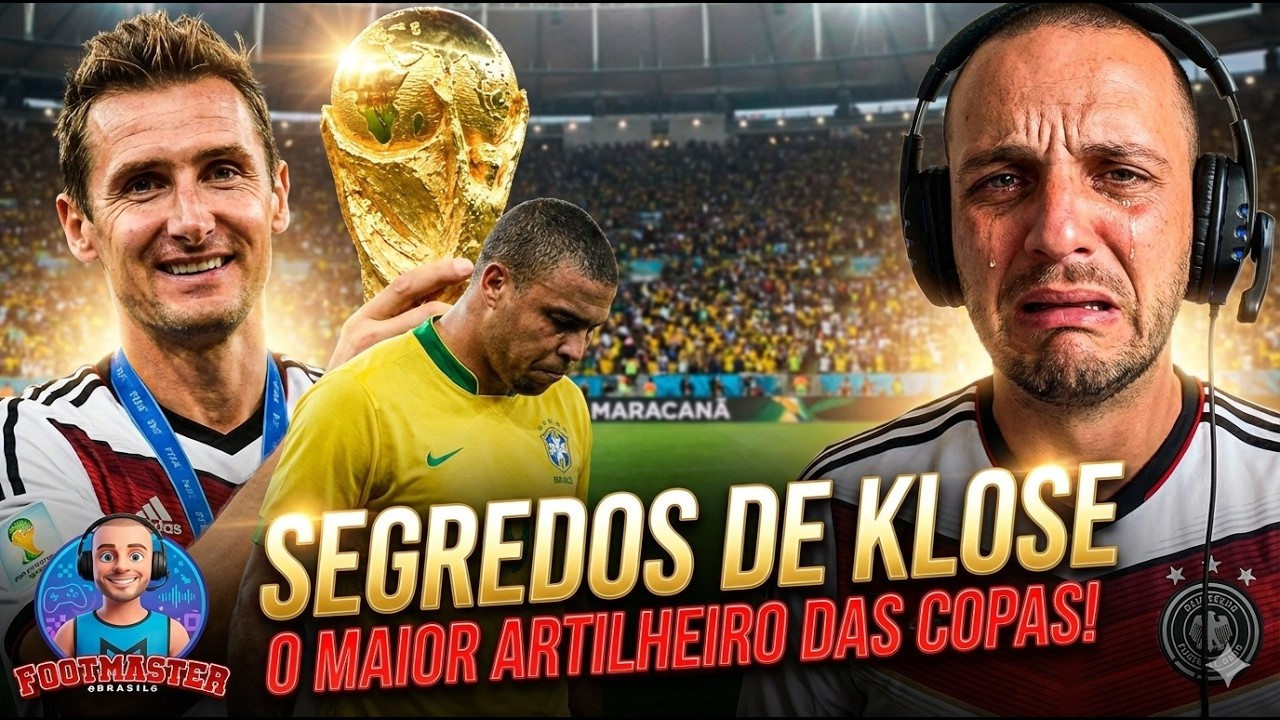 DESCUBRA COMO ELE ULTRAPASSOU RONALDO FENÔMENO! Klose do 7x1!