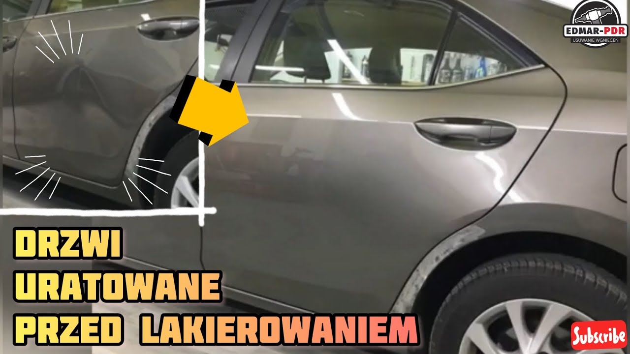Usuwanie wgnieceń #pdr Toyota Corolla XI Edmar-PDR