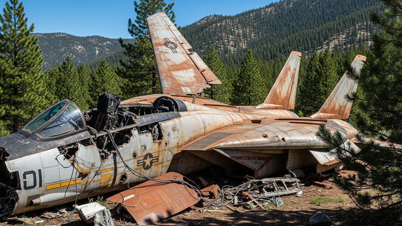 The 30-Year Resurrection: The Complete Evacuation and Restoration of a Lost F-14 Tomcat