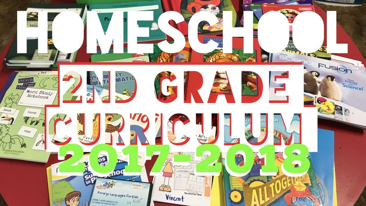 Homeschool Curriculum for 2nd Grade ! Our picks for 2017-2018