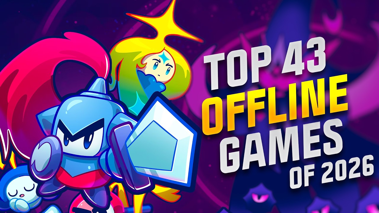 Best Mobile Offline Games of 2026 for Android & iOS! Top 43 RPGs/Roguelike/Idle/Strategy Games