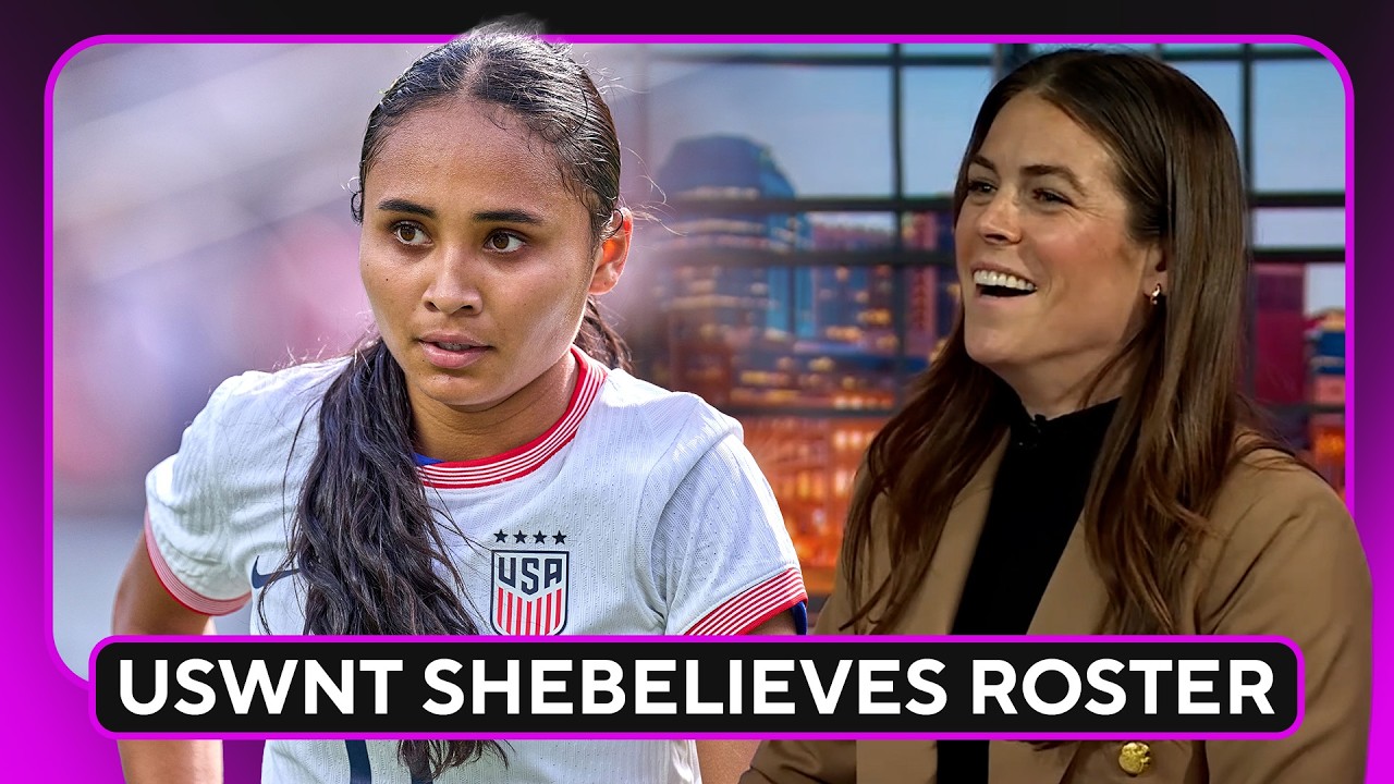 Kelley O’Hara REACTS to USWNT SheBelieves Cup Roster
