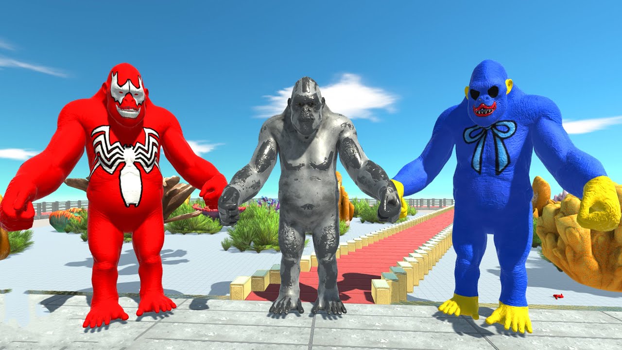 Goro Death Run | 🦕Animal revolt battle simulator🦖