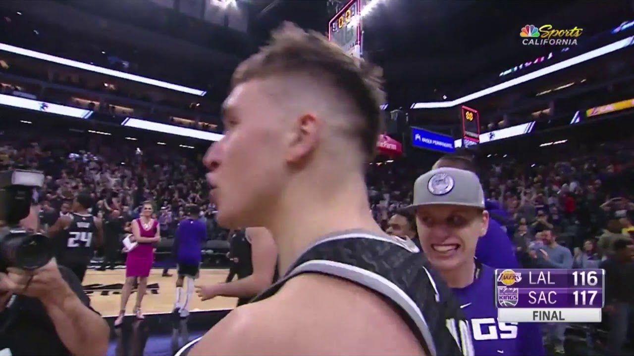 Bogdan Bogdanovic Crazy Game-winning Buzzer Beater vs. Lakers [27.12.18.]