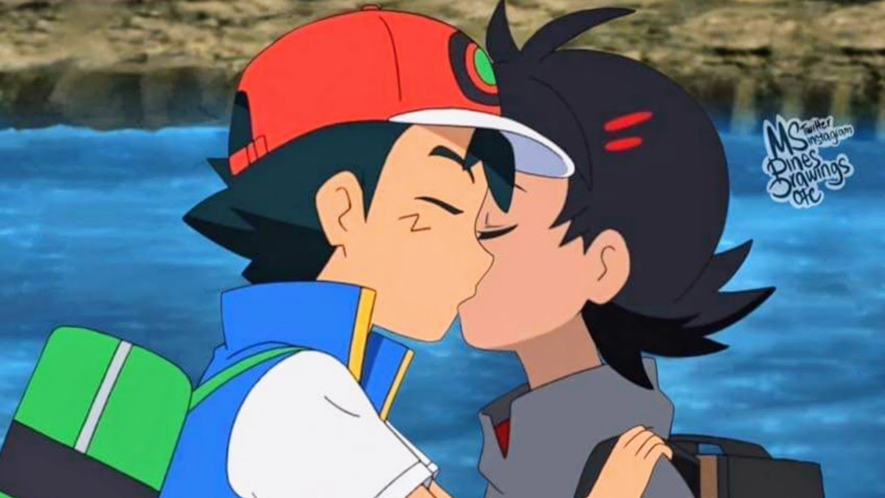 Ash y Gou se reconcilian después de haber discutido por Serena