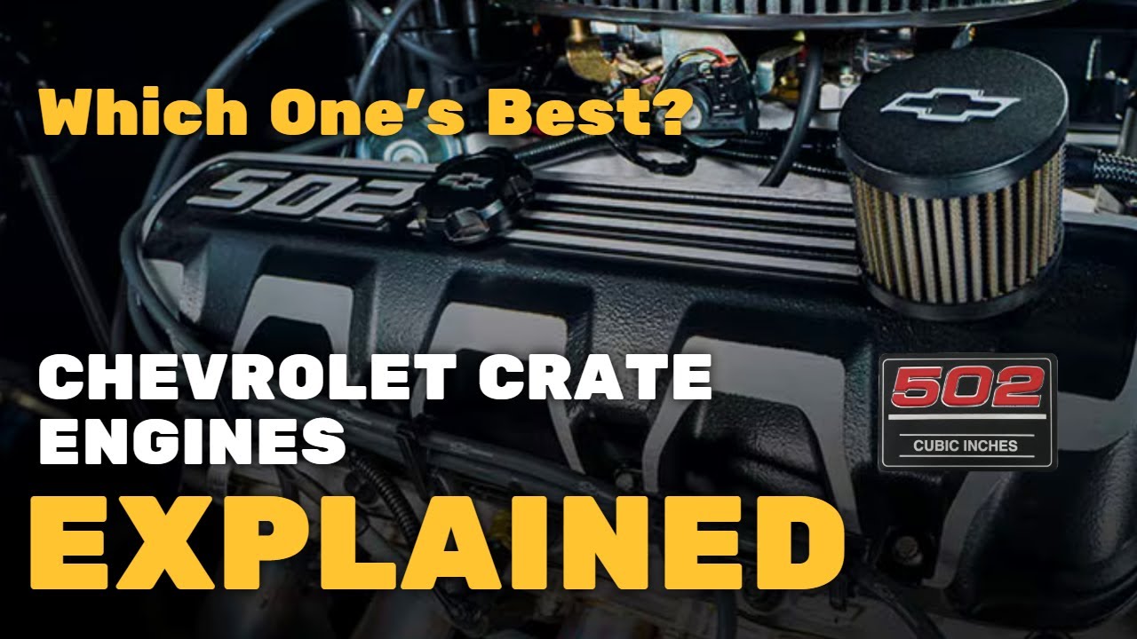 Chevrolet Crate Engines Explained: 383 Stroker, 454 Big Block, 350 Crate Motor & More!