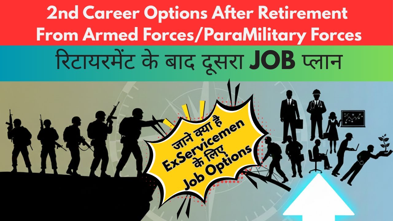 Armed Forces Retirement के बाद Career Options? Jobs, Exams & Preparation Guide