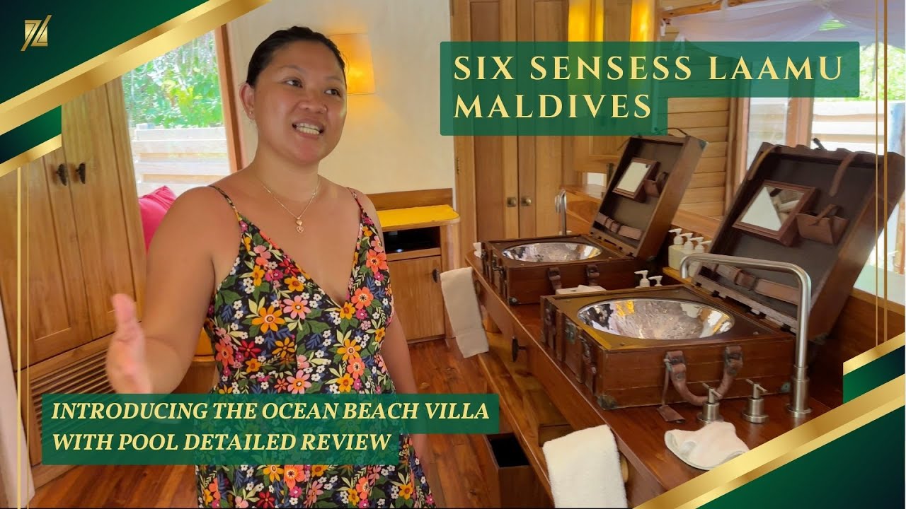 Ultimate Serenity: Six Senses Laamu Ocean Beach Villa with Pool | In-Depth Water Villa Review