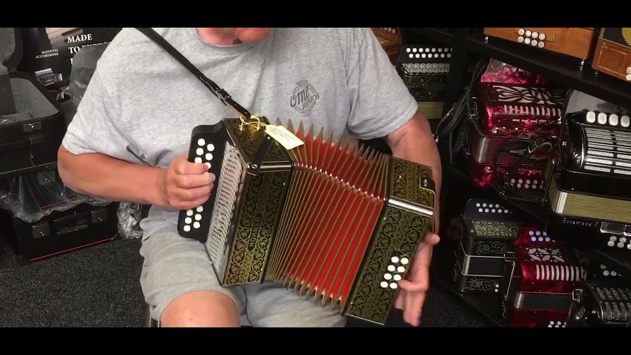 Hohner Pokerwork Melodeon DG
