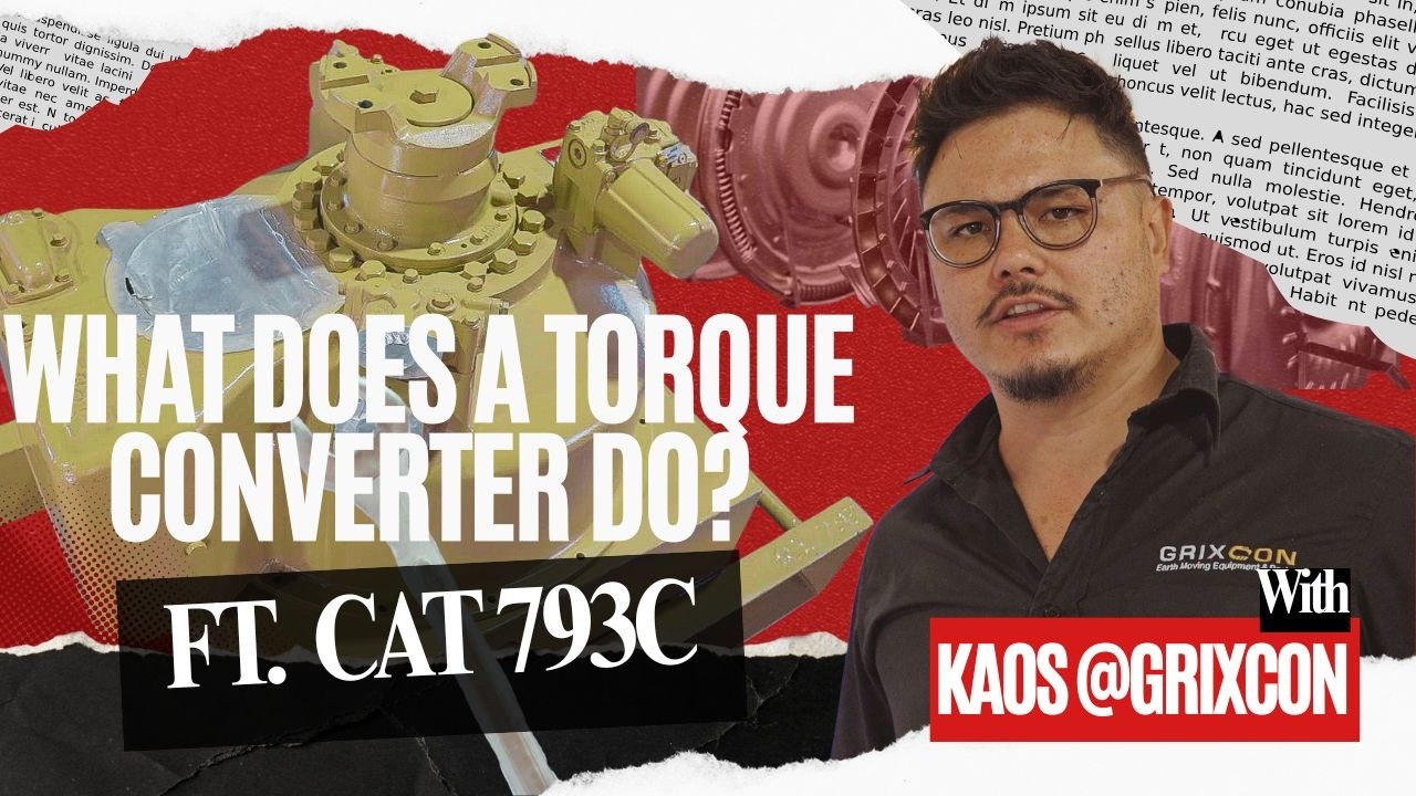 What Is a TORQUE CONVERTER ft. CAT 793C