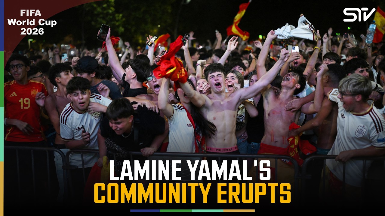 Lamine Yamal's Hometown Celebrates Spain's FIFA World Cup 2026 Victory | FIFA World Cup | ZO1H