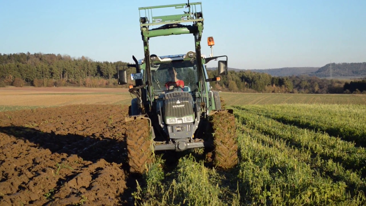 Pflügen 2016//Fendt Vario 209/3 Schar Wendepflug