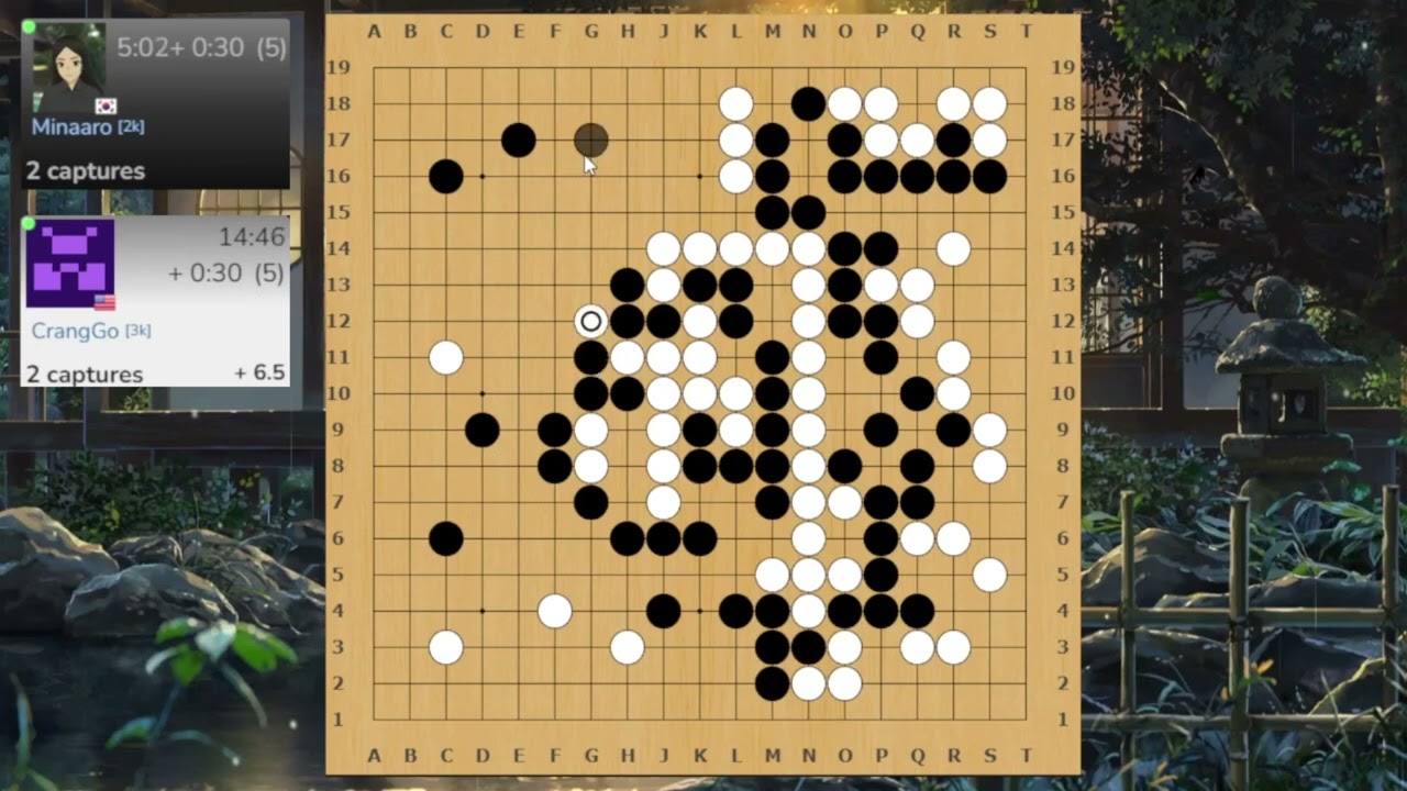 A game against double 3-3 | Baduk | Strategy | No commentary
