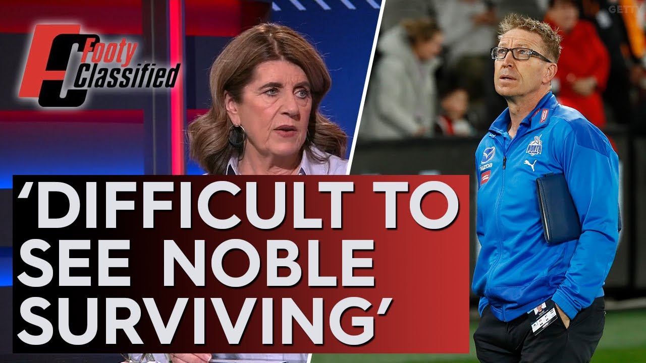Horne-Francis' awkward gaffe, as doubts emerge at North on Noble - Footy Classified | Footy on Nine