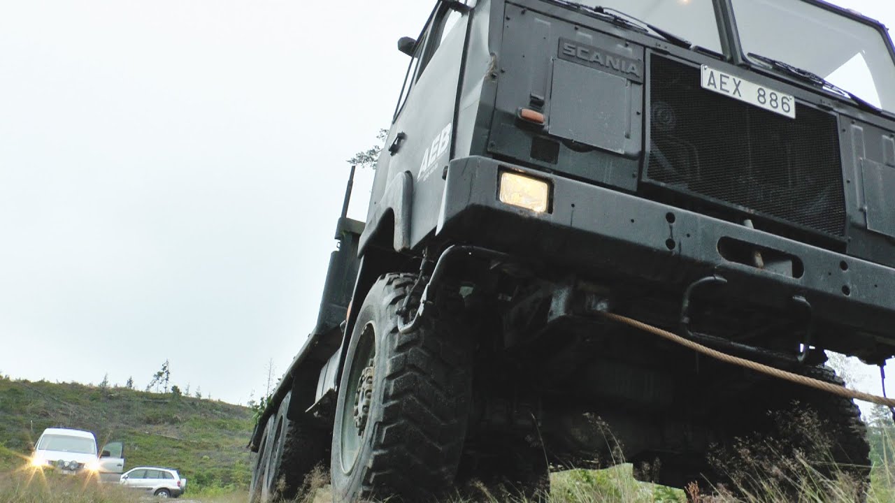 Scania SBAT 111S 6x6 Heavy Recovery -  ÖSA Master 280 -Sweden