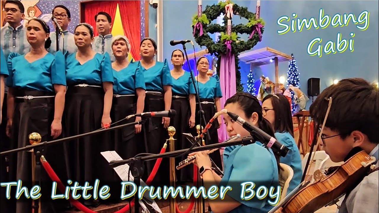 The Little Drummer Boy | Simbang Gabi - Sacred Heart of Jesus Choir | Christmas Music