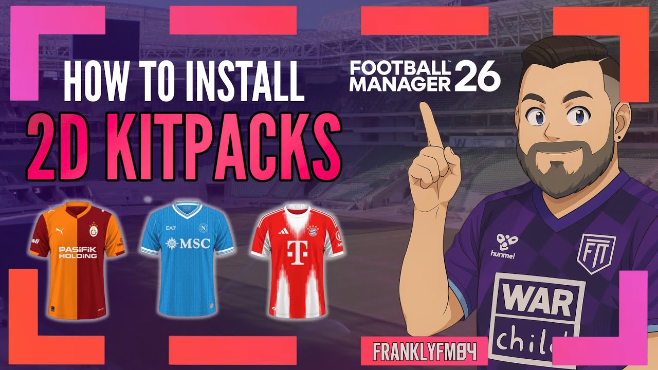 Football Manager 26 — Как установить 2D-формы