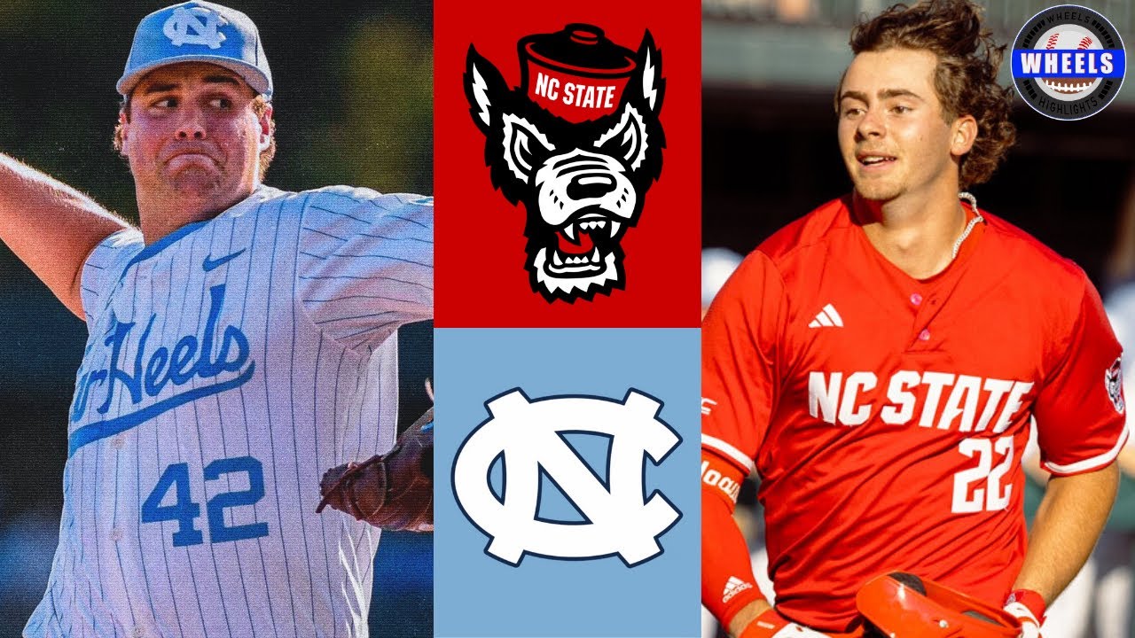 #16 NC State vs #4 North Carolina | 2025 College Baseball Highlights