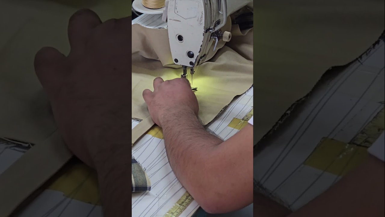 How to sew a jacket #customapparel #sportswearrebornwear #manufacturer