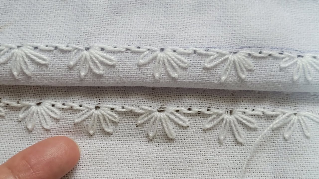 3️⃣4️⃣7️⃣🌻 bordado a mão  Margarida de 4 pétalas #crochet  #flores