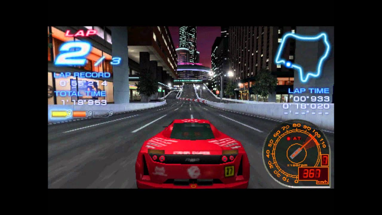 [PSP]Ridge Racer 2-Downtown Rave City