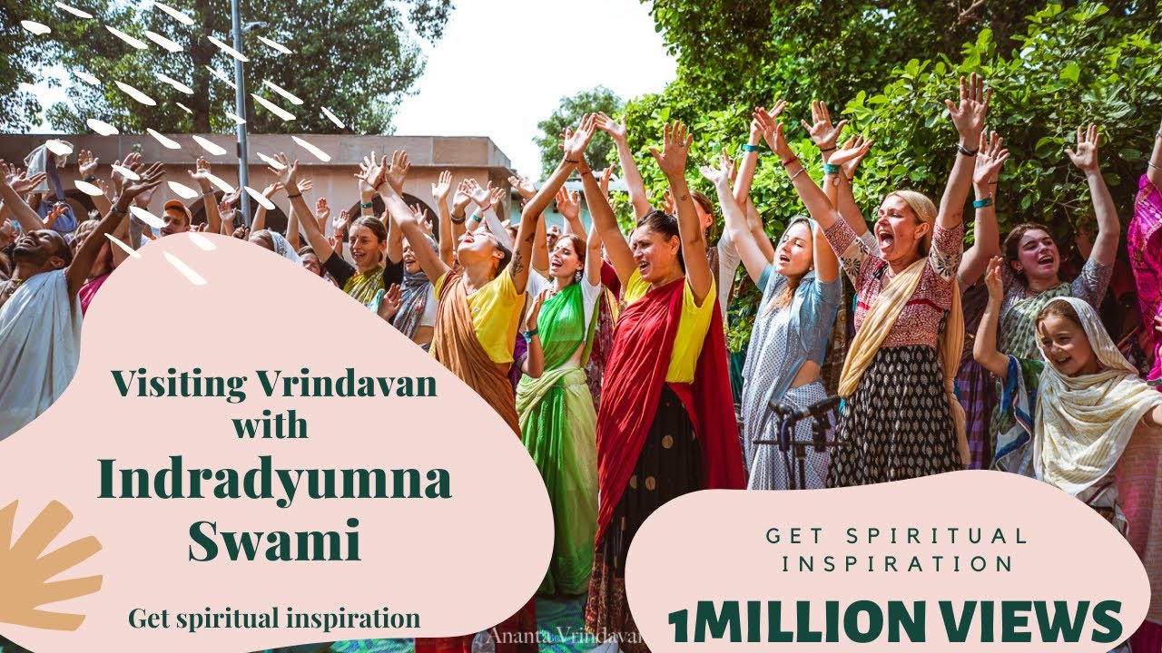 Visiting the First Temple in Vrindavan with Indradyumna Swami - Kartik Parikrama 2015