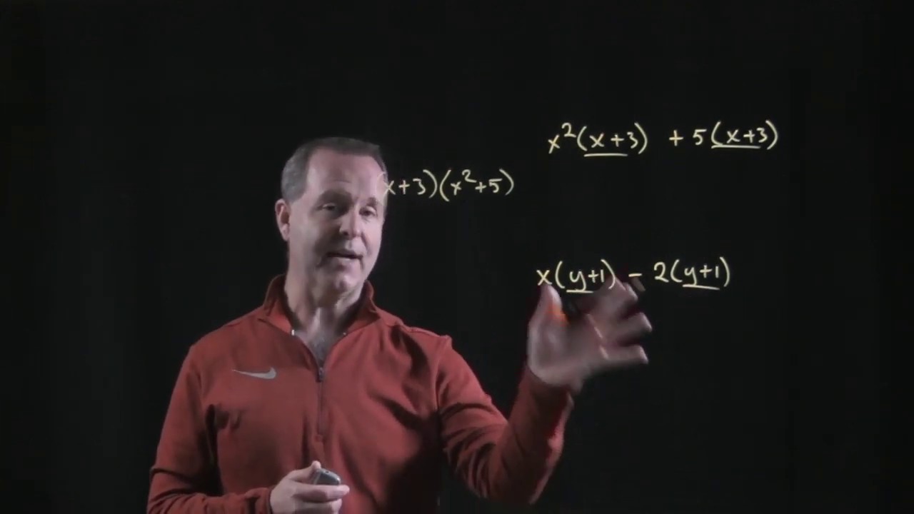 Factoring Out the Greatest Common Binomial Factor