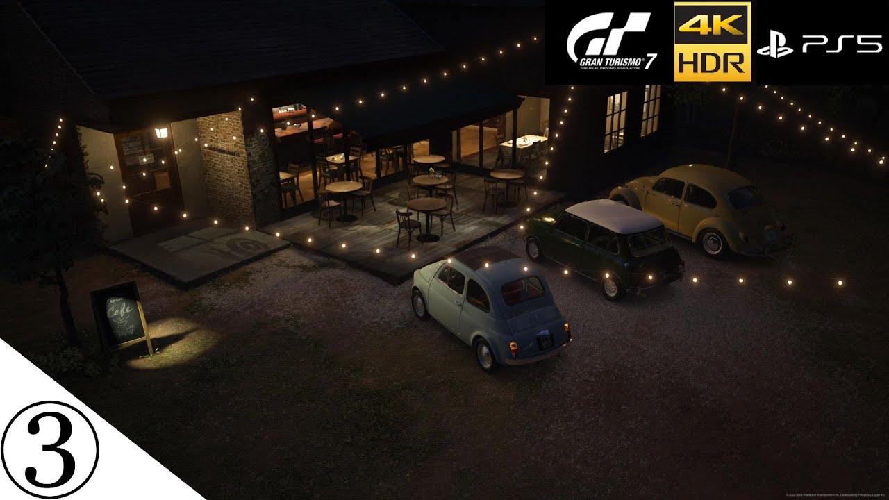 Gran Turismo 7 - PS5 (4K 60FPS HDR) Parte 3 - Carros clássicos europeus, PT - BR Português.